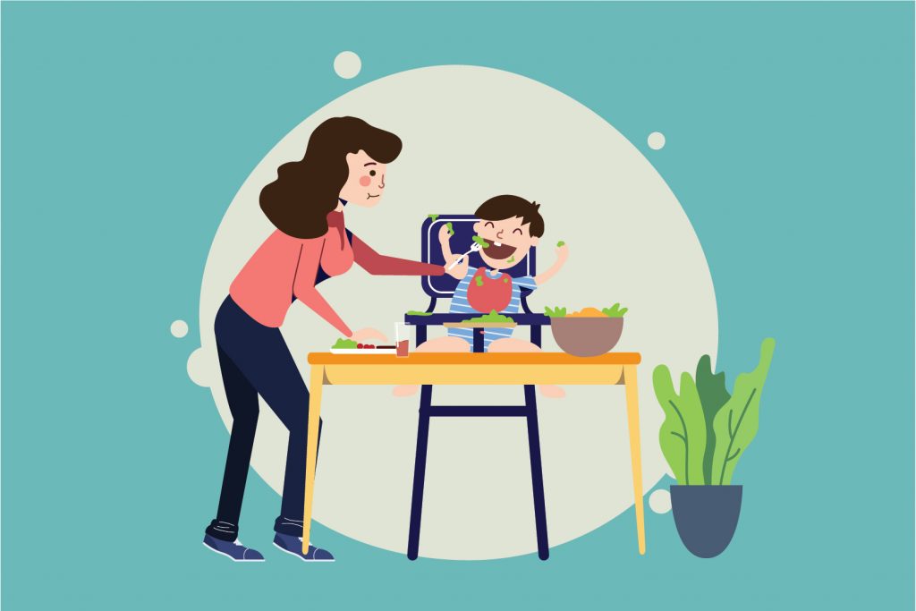 Amankah Mengunyahkan Makanan untuk Anak?